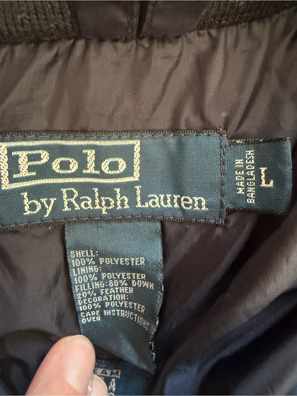 Polo Ralph Lauren Lake Placid Britain Team USA Vancouver 2010 Jacket-Size Large - Picture 5 of 9